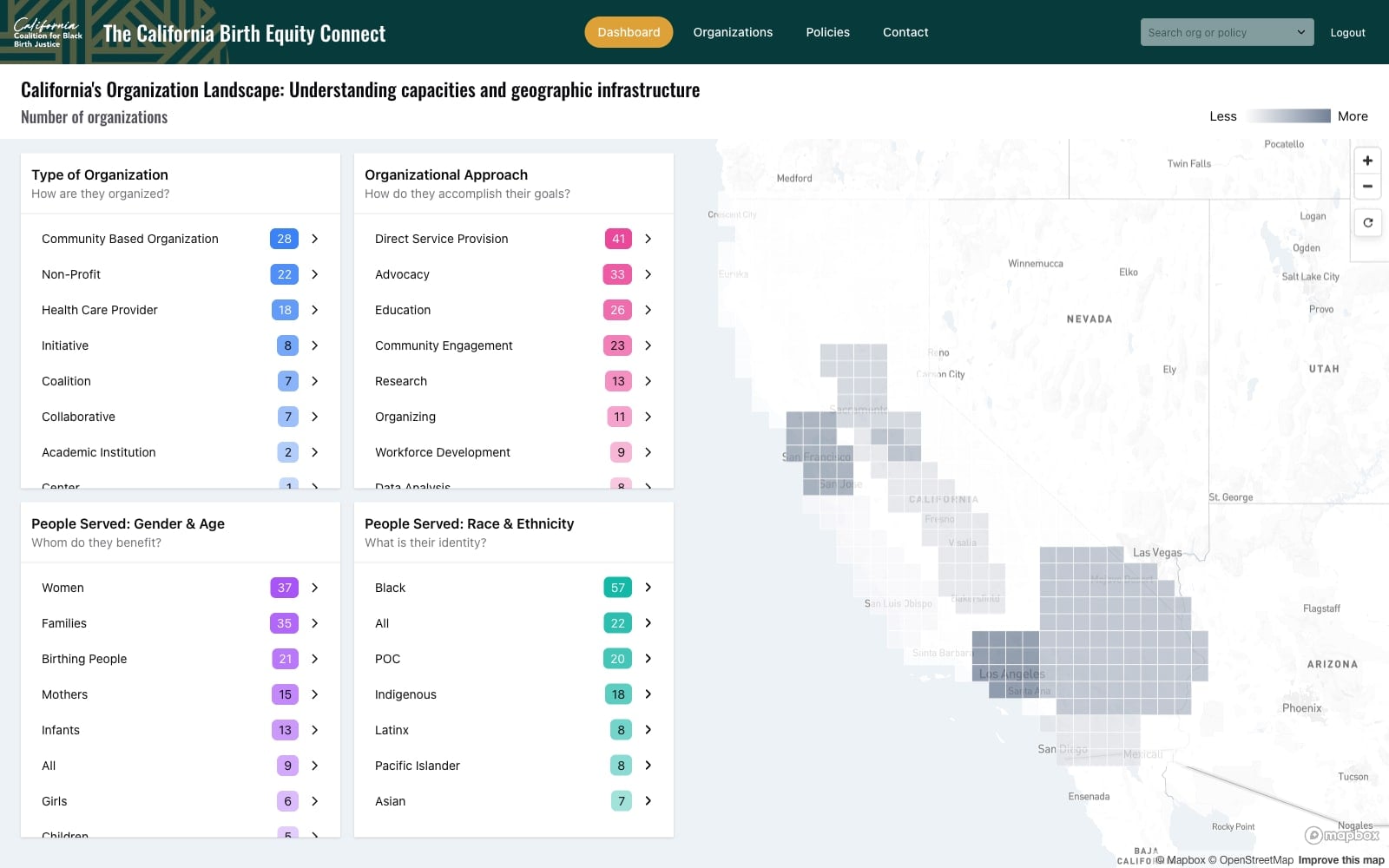 California Birth Equity Connect — screenshot 1 of 5