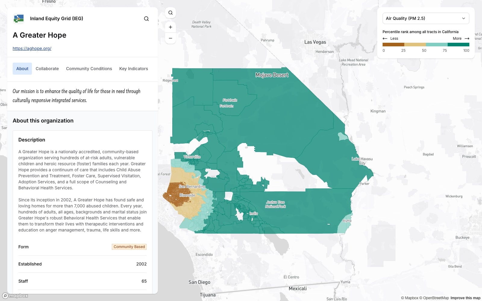 Inland Equity Grid — screenshot 2 of 5